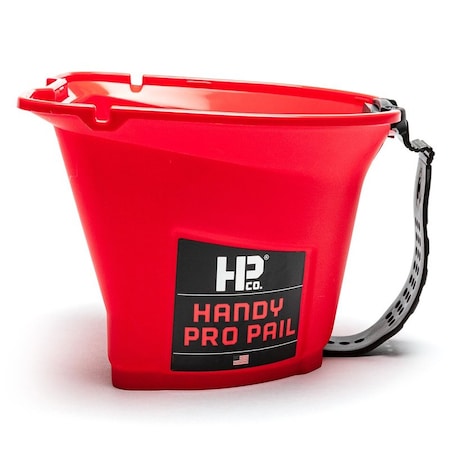Handy Handy Pro Red 1/2 gal Paint Pail 3200-CC